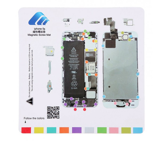 iPhone 5C Magnetic Screw Mat